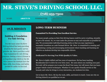 Tablet Screenshot of mrstevesdrivingschoolny.com